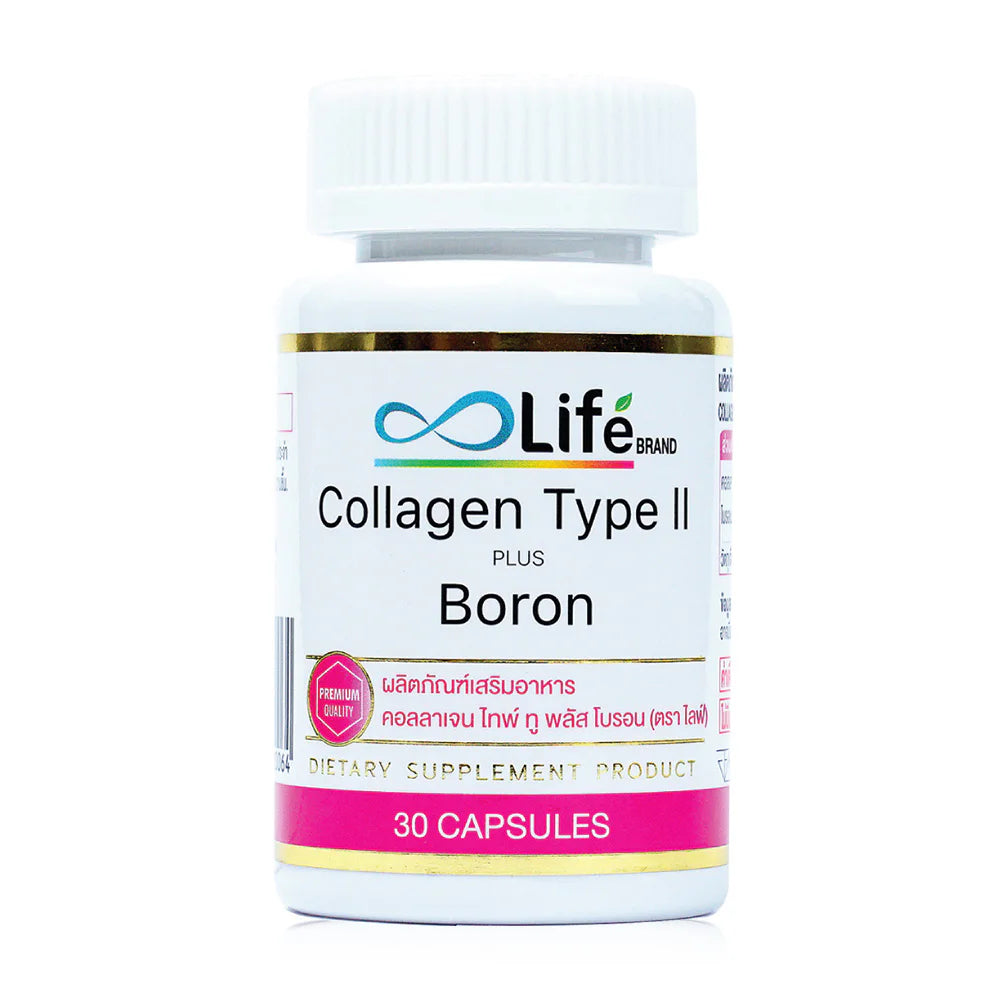 Life Collagen Type II Plus Boron 30 Capsules