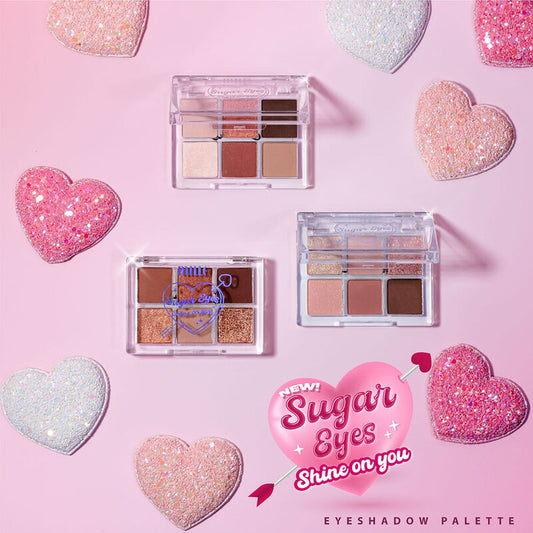 Mille Eyeshadow Palette - Queen of Hearts Matte & Glitter Formula - Beauty Buddy