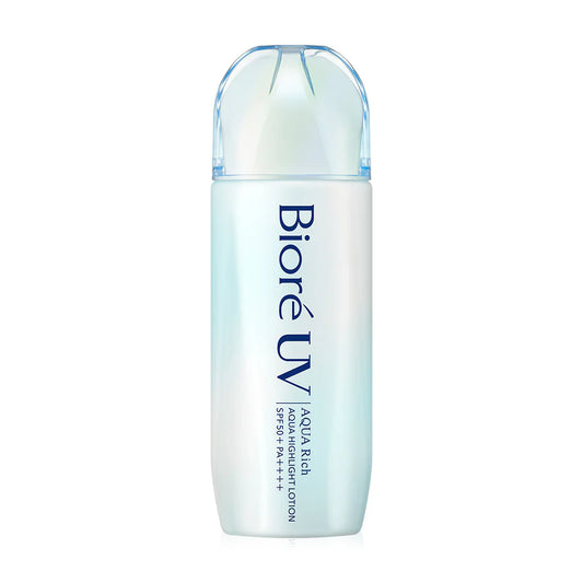 Biore Sunscreen - Aqua Rich Highlight Lotion SPF50+ PA++++ 70ml - Beauty Buddy