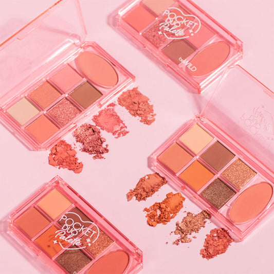 beWiLD Pocket Duo Palette - 3 Textures in Desert Sand - Beauty Buddy