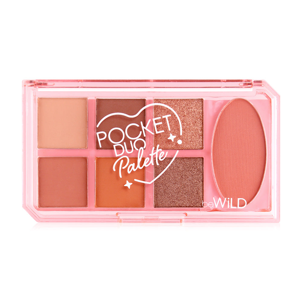 beWiLD Pocket Duo Palette - 3 Textures in Desert Sand - Beauty Buddy