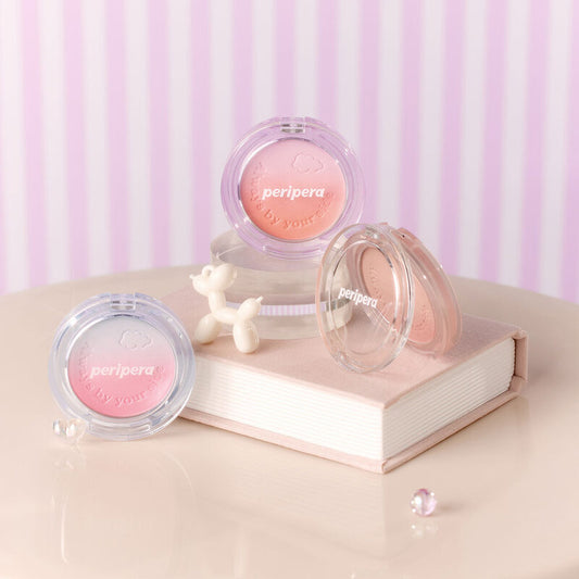 Peripera Blush - Pure Blushed Custom Cheek #01 Candy Pink - Beauty Buddy