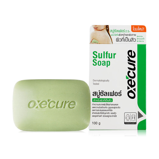 Oxe Cure Sulfur Soap - 2.5% Sulfur for Acne Treatment - Beauty Buddy
