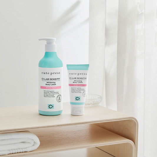 Cute Press Body Lotion - Ci-Lab Sensitive Whitening Formula - Beauty Buddy