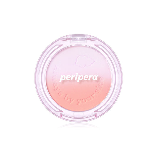 Peripera Blush - Fluffy Peach 2-Color Compact - Beauty Buddy
