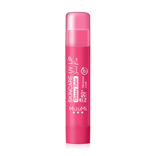 MizuMi Lip Balm - UV Protection SPF50+ #Seoul Kiss Pink - Beauty Buddy