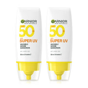 Garnier Skin Naturals Super UV-Invisible Serum Sunscreen 30ml x 2pcs