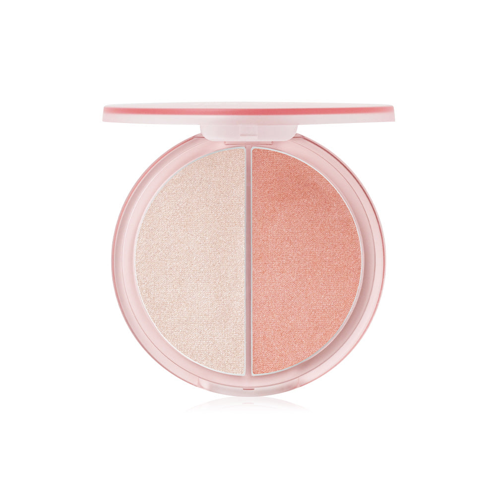 4U2 Blush & Highlight Duo - Jelly Cream Formula