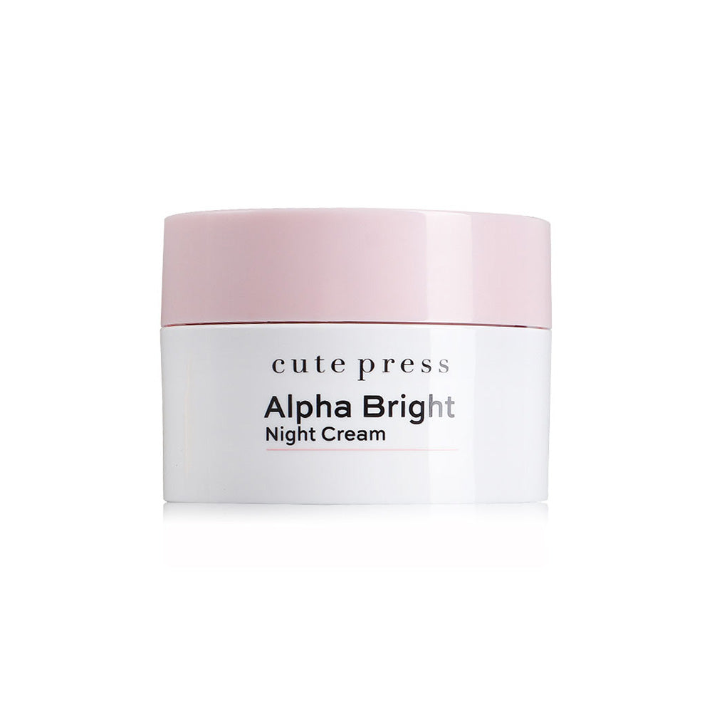 Cute Press Night Cream - Alpha Bright Formula - Beauty Buddy