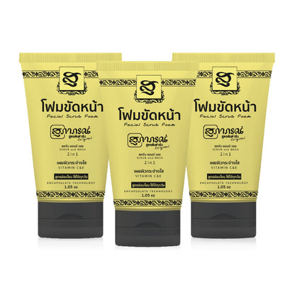 Supaporn Facial Scrub Foam - Herb Formula - Beauty Buddy