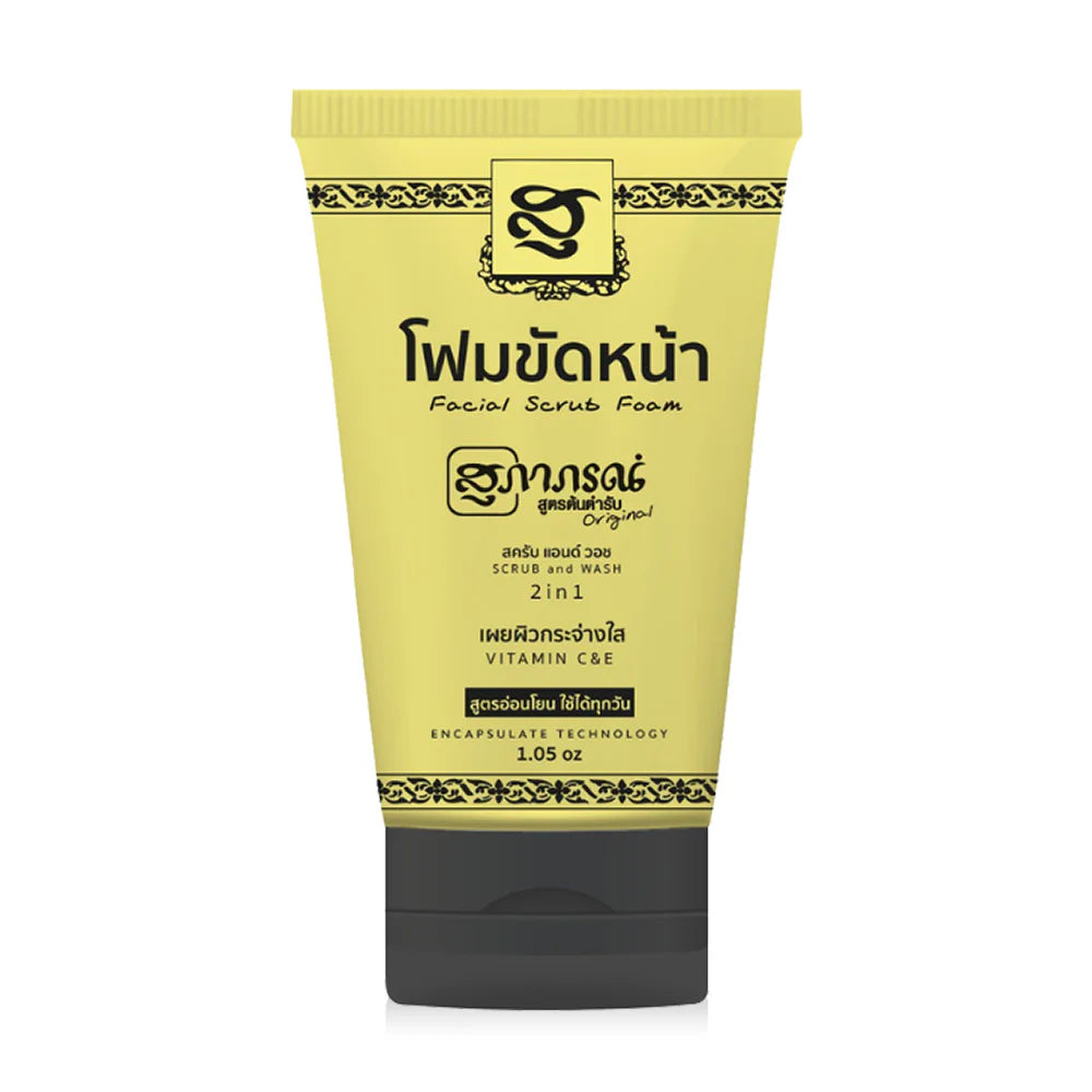Supaporn Herb Facial Scrub Foam 30g