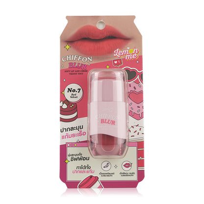 Lemon Me Velvet Tint - Chiffon Blur Red Velvet 2.6g - Beauty Buddy