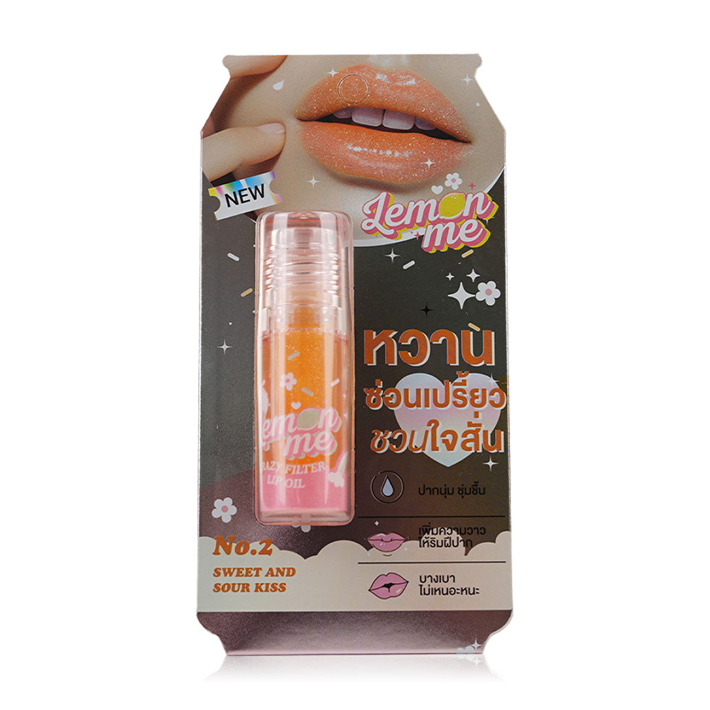 Lemon Me Lip Oil - Sweet And Sour Kiss with Vitamin E - Beauty Buddy