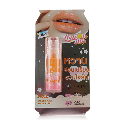 Lemon Me Lip Oil - Sweet And Sour Kiss with Vitamin E - Beauty Buddy