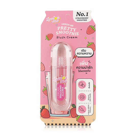 Lemon Me Blush Cream - Strawberry Smoothie 3.9g - Beauty Buddy