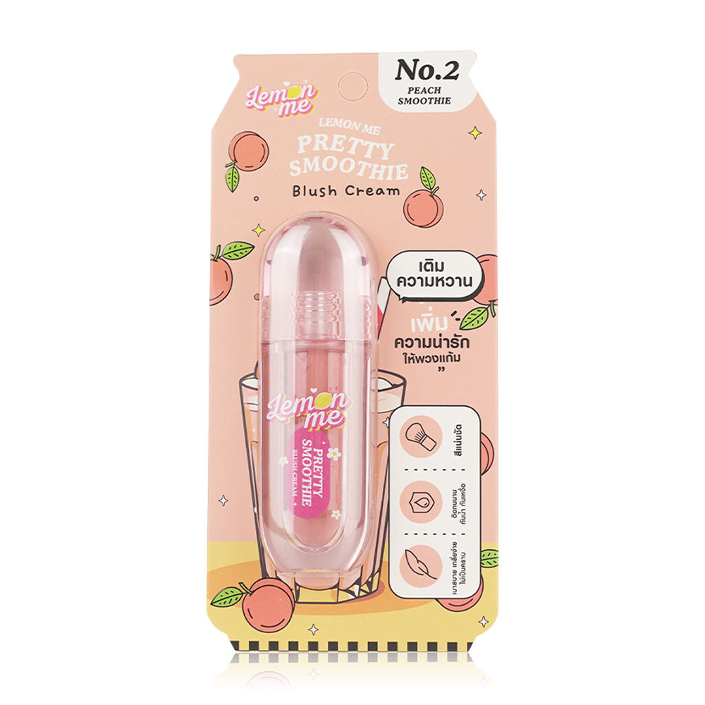 Lemon Me Blush Cream - #02 Peach Smoothie - Beauty Buddy