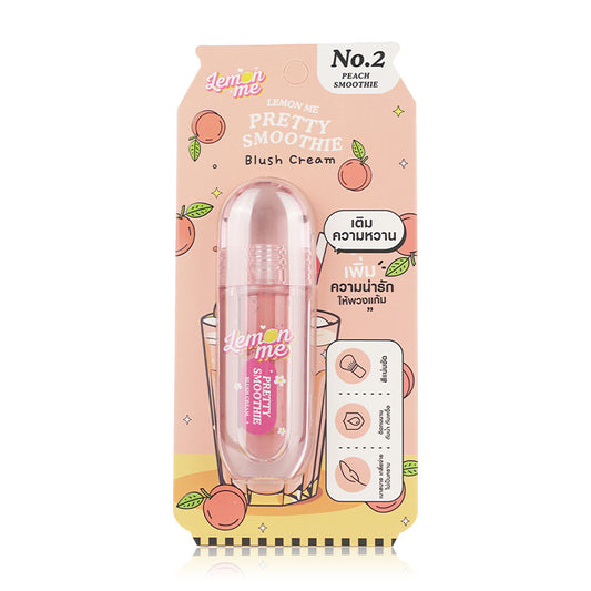 Lemon Me Blush Cream - #02 Peach Smoothie - Beauty Buddy