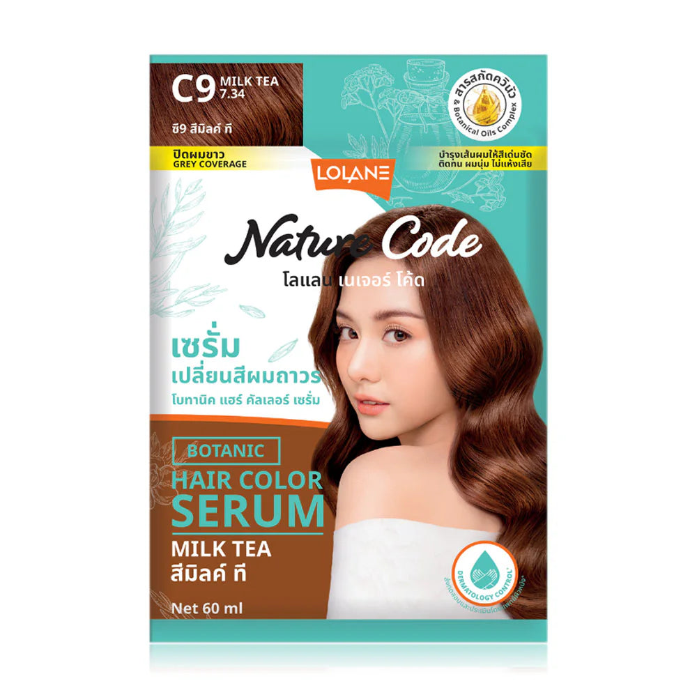 Lolane Nature Code Botanic Hair Color Serum 60ml #C9