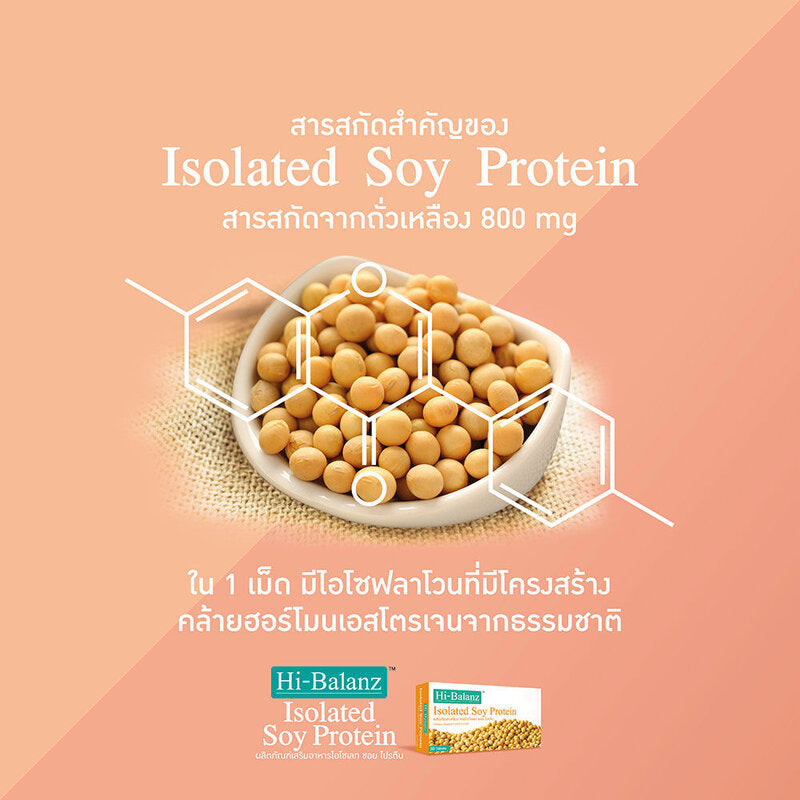 Hi-Balanz Isolated Soy Protein 800mg 30 Tablets