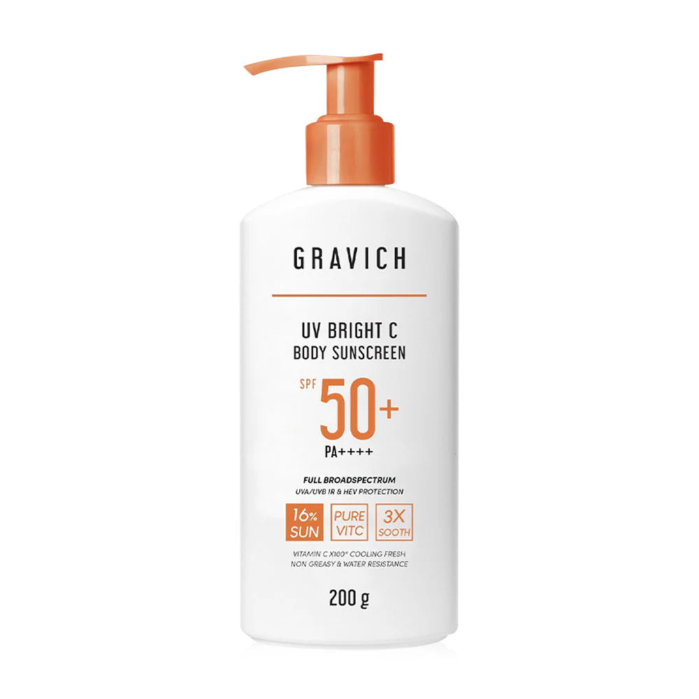 GRAVICH UV Bright C Body Sunscreen SPF50+ PA++++ 200g
