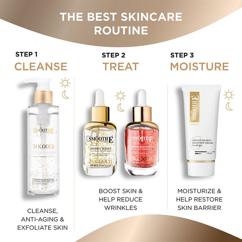 Smooth E Gold 24k Glow Booster Anti-Aging Supreme Serum 30ml