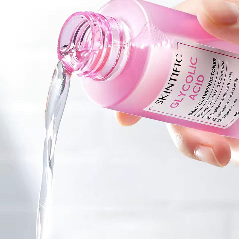 SKINTIFIC Glycolic Acid Daily Clarifying Toner 80ml