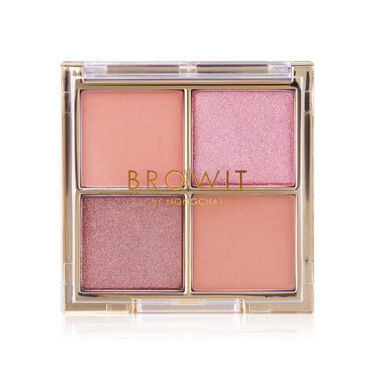Browit Eyeshadow Palette - Rose Peach Shades - Beauty Buddy