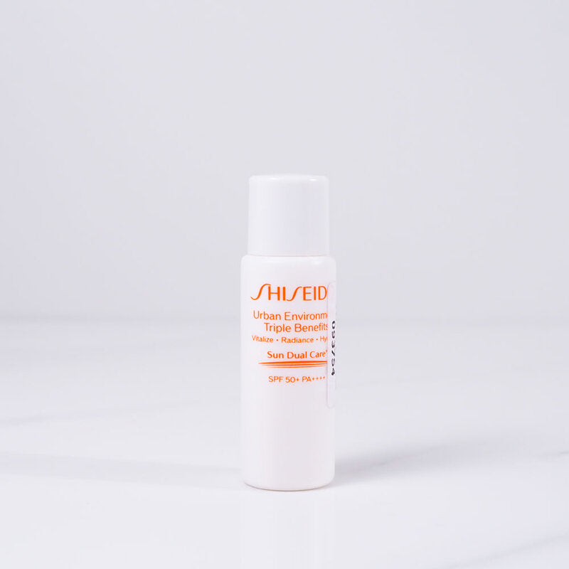 Shiseido Urban Environment Triple Benefits Sun Dual Care SPF50+ PA++++ 7ml