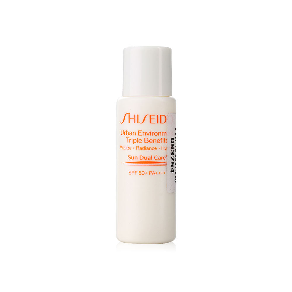 Shiseido Urban Environment Triple Benefits Sun Dual Care SPF50+ PA++++ 7ml
