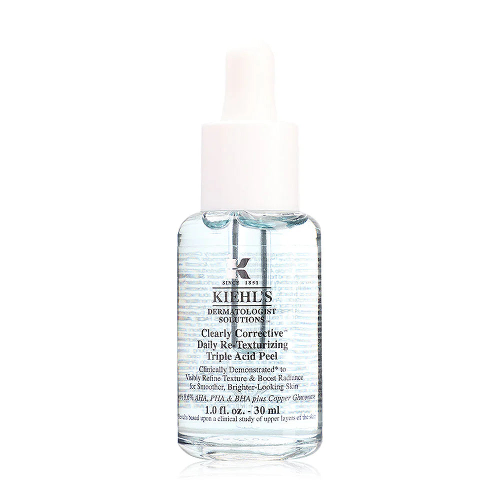Kiehl's Clearly Corrective Daily Re-Texturizing Triple Acid Peel Serum 30ml