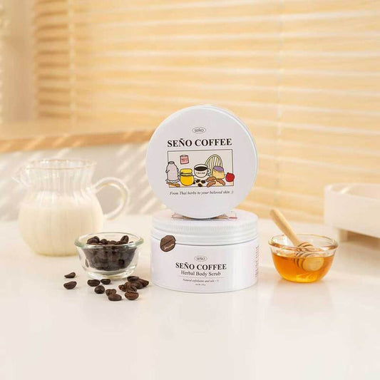Seno Coffee Herbal Body Scrub 250g