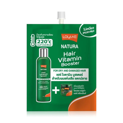 Lolane Natura Hair Vitamin Booster For Dry And Damaged Hair 20ml