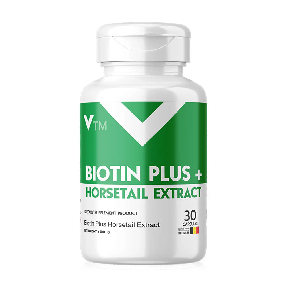 VTM Biotin Plus Horsetail Extract 30 Capsules