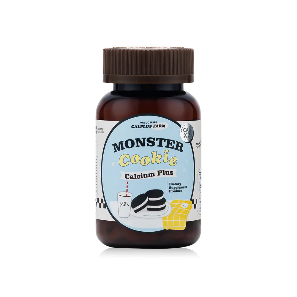 Calplus Monster Cookie Calcium Plus 20 Tablets Cookies & Cream