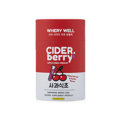 Whery Well Cider Berry Powder [2g x 30 Sachets]