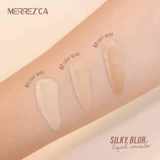 Merrezca Liquid Concealer - Silky Blur in Light Nude - Beauty Buddy