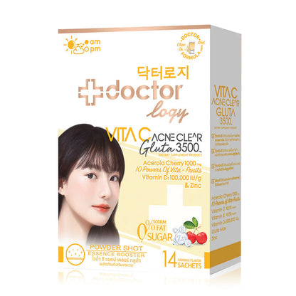 Doctorlogy VitaC Acne Clear Gluta 3500mg x 14 Sachets