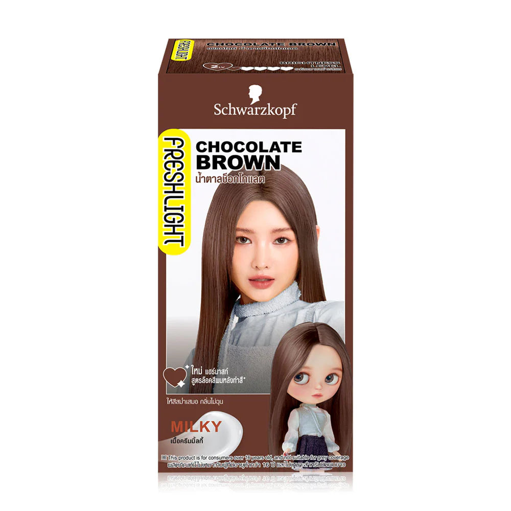 Schwarzkopf Fresh Light Milky 135g #Chocolate Brown