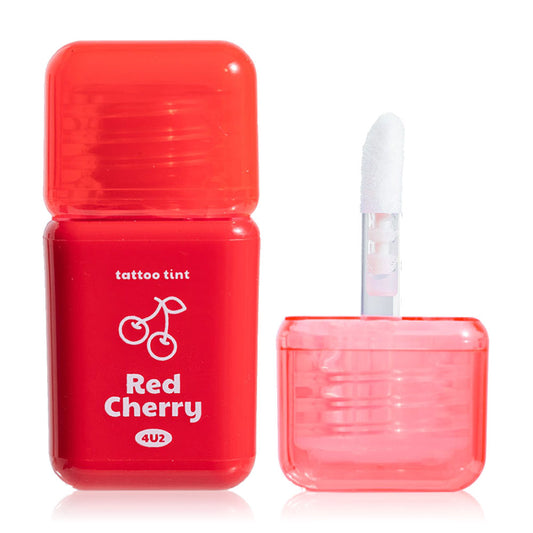 4U2 Lip Tint - Water-Based Red Cherry Formula - Beauty Buddy