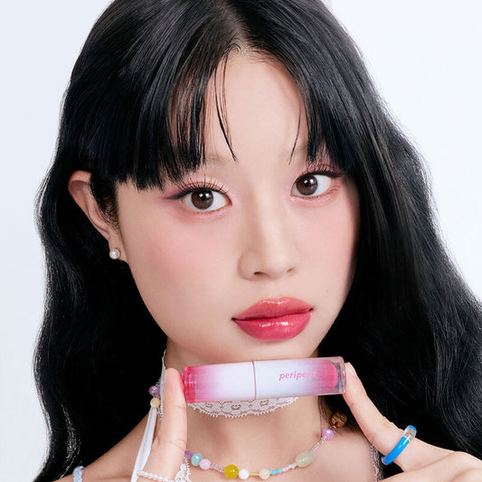 Peripera Lip Tint - Mood Glowy in Hot Strawberry - Beauty Buddy
