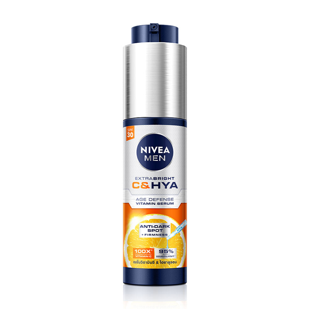NIVEA Facial Serum - Extra Brightening with Vitamin C & Hyaluronic Acid - Beauty Buddy