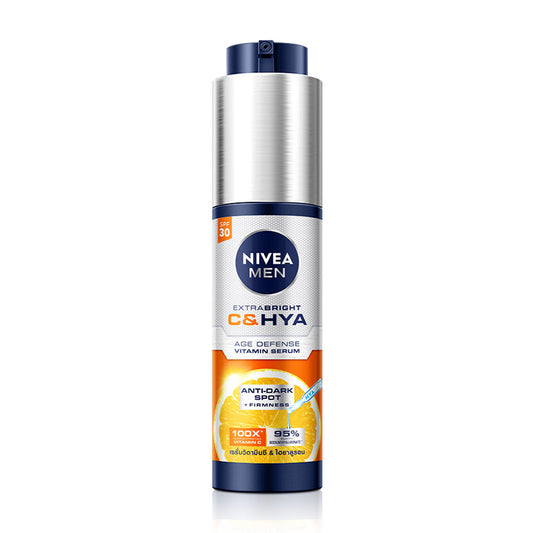 NIVEA Facial Serum - Extra Brightening with Vitamin C & Hyaluronic Acid - Beauty Buddy