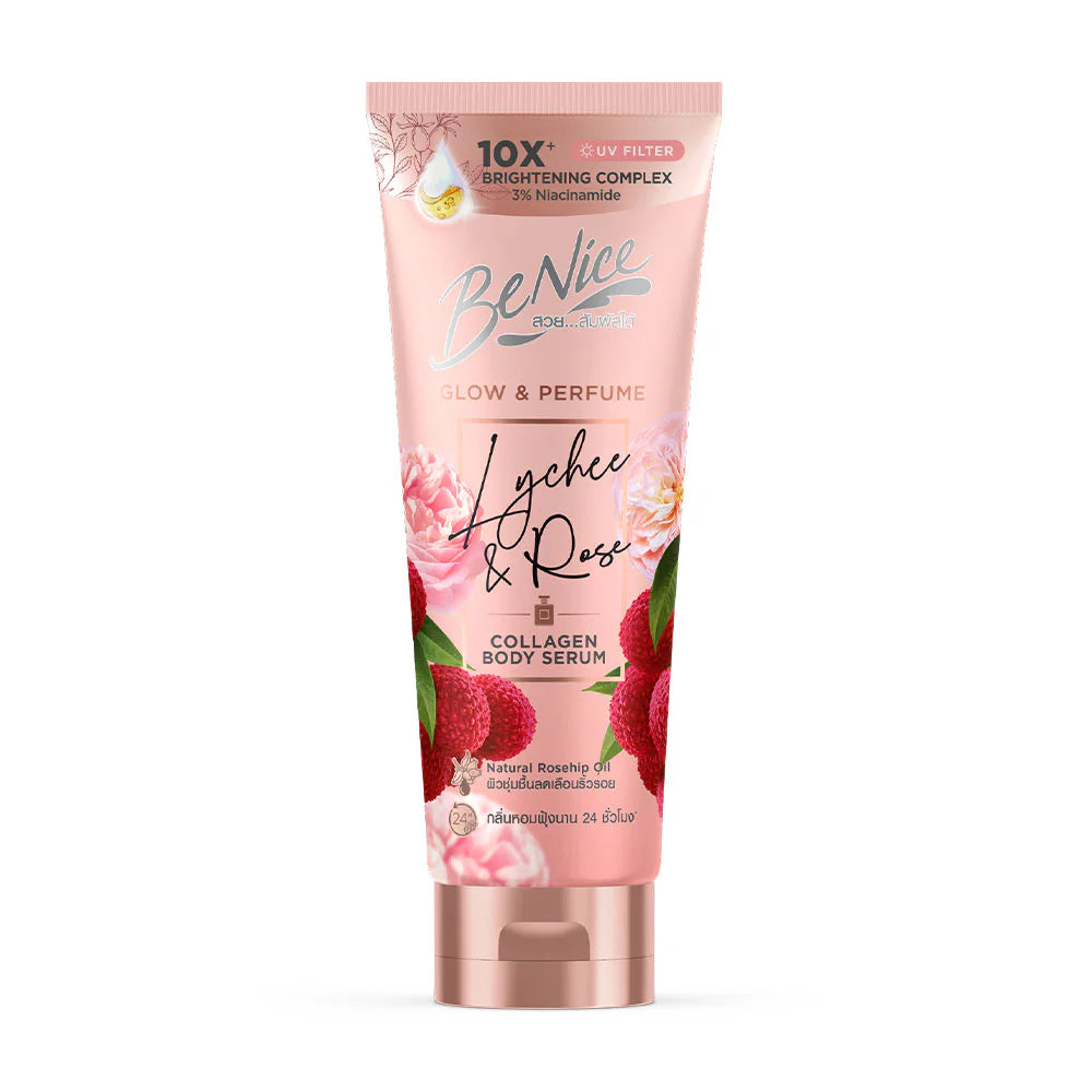 BeNice Glow & Perfume Lychee & Rose Body Lotion 170ml