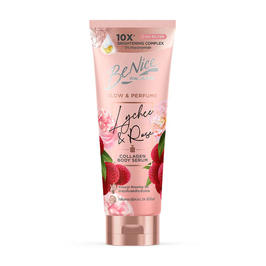BeNice Glow & Perfume Lychee & Rose Body Lotion 170ml