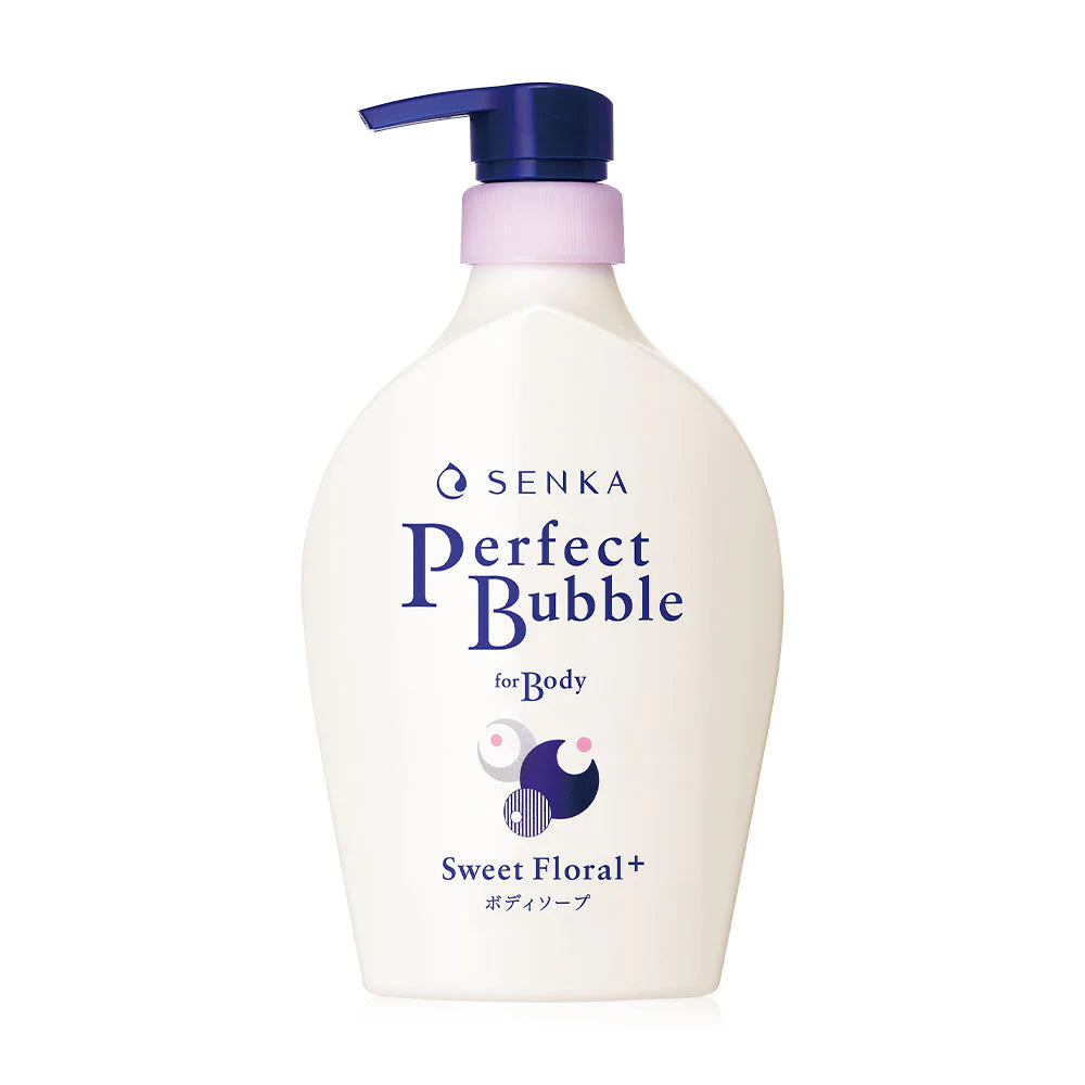 Senka Perfect Bubble For Body Sweet Floral N Shower Cream 500ml