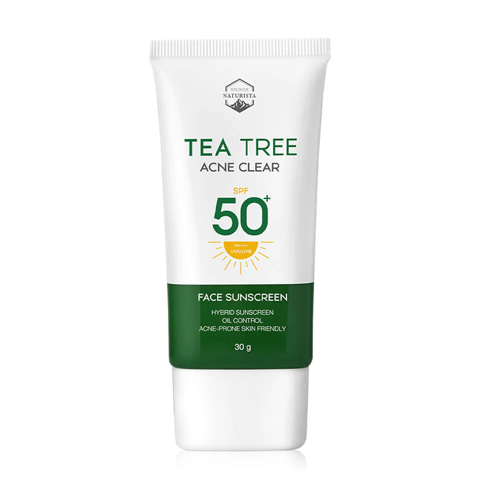 Naturista Tea Tree Acne Clear Face Sunscreen SPF50+ PA++++ 30g