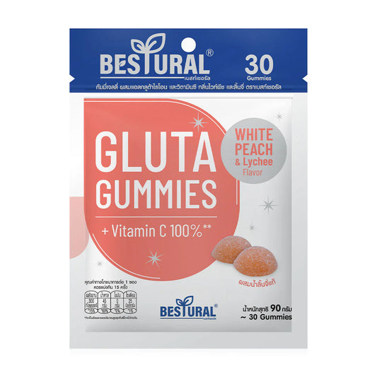 Bestural Gluta Gummies 15 Days [90g x 30 Gummies]