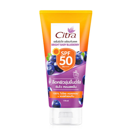 Citra Bright Baby Blueberry SPF50 Sunscreen Serum 170ml