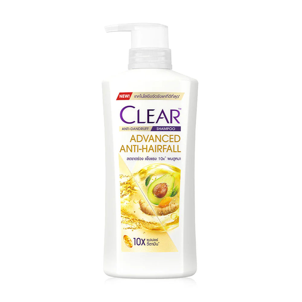 Clear Anti Dandruff Advanced Anti-Hair Fall Shampoo 370ml