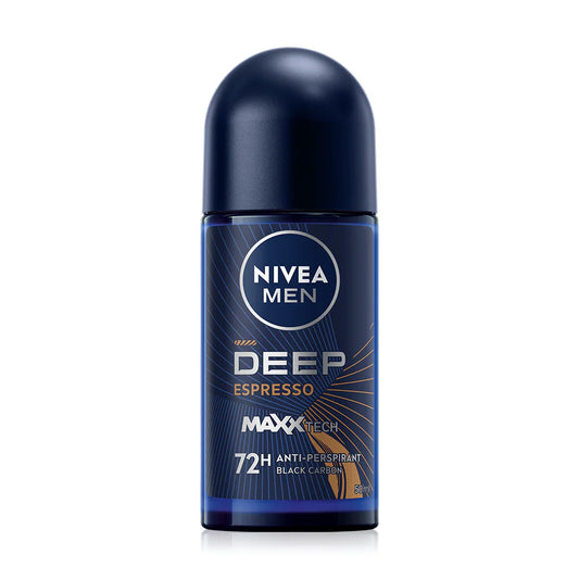 NIVEA Deodorant Roll-On - Deep Espresso with Charcoal - Beauty Buddy